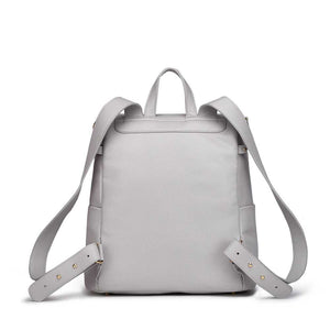 Monaco Diaper Bag | Stone Grey – Luli Bebé