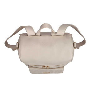 Monaco Diaper Bag | Pearl White – Luli Bebé