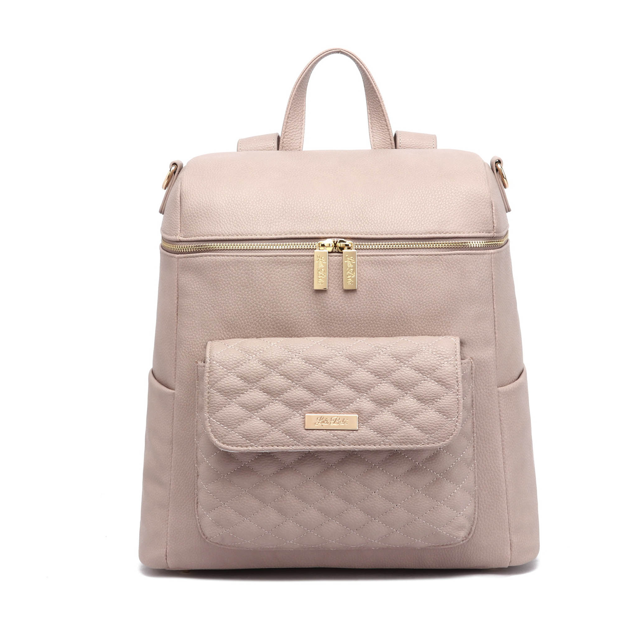 Monaco Diaper Bag | Nude Rose - Luli Bebé product image