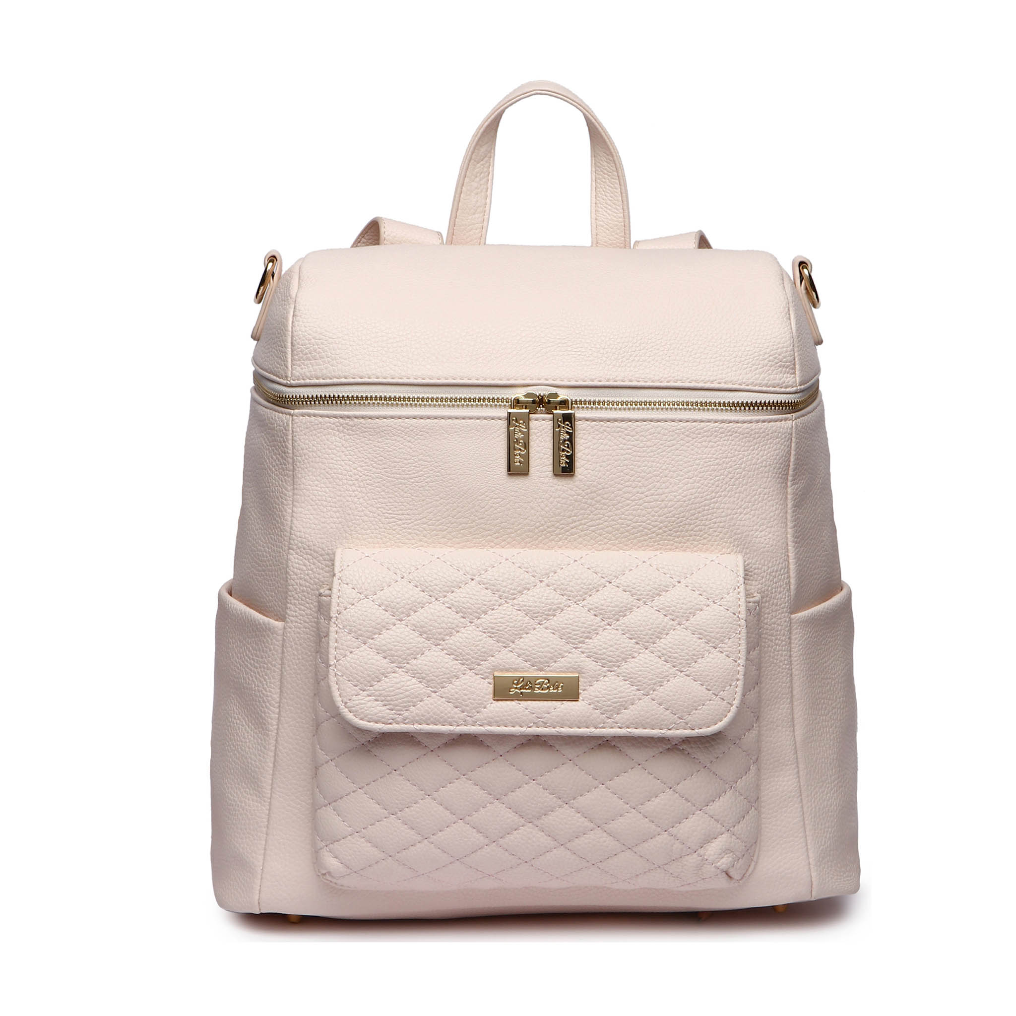 Monaco Diaper Bag | Pastel Pink - Luli Bebé product image