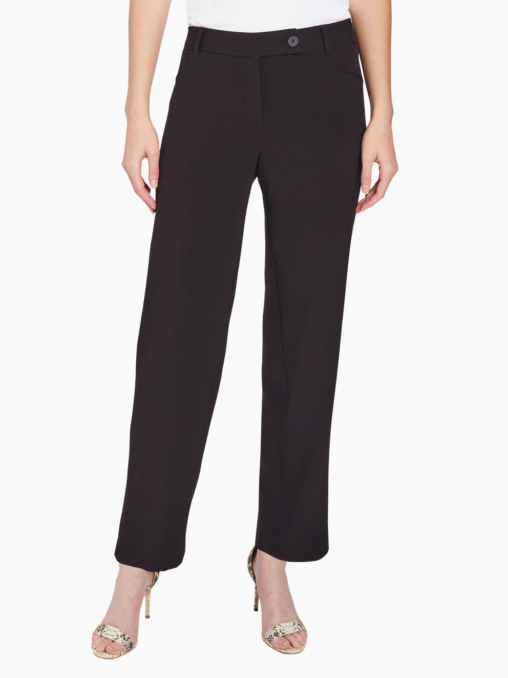 Bi-Stretch Straight Leg Pants – Jones New York