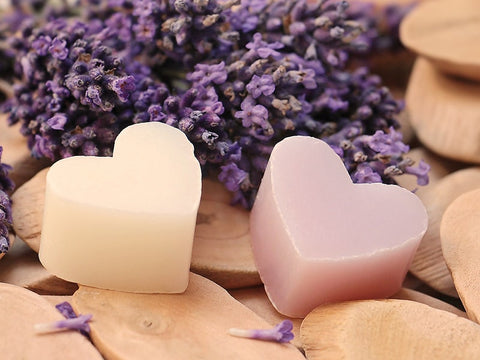 Lavender Heart Soap for gift