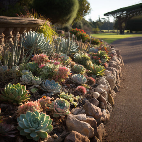 outdoor-succulents-in-summer