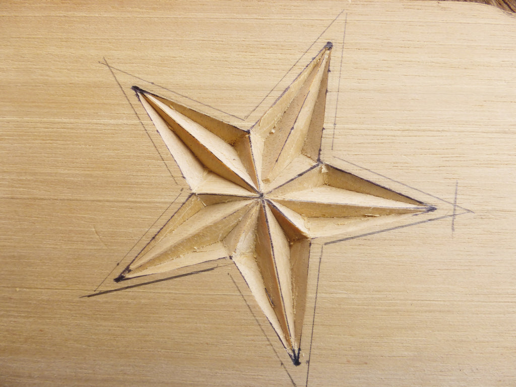 Handmade Christmas: Carve a wooden star decoration