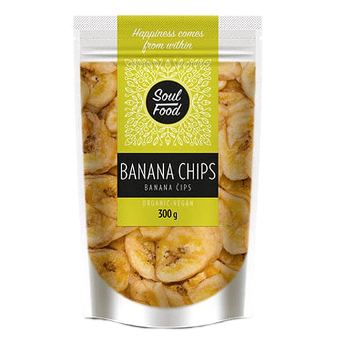 BIO Banana čips Soul Food 300g