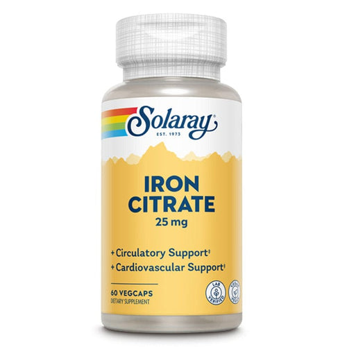 Iron Citrate Solaray 60 kapsula