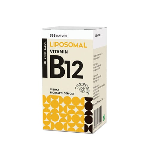Liposomalni Vitamin B12 365 Nature 30 kapsula Akcija