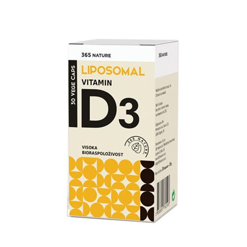 Liposomalni Vitamin D3 365 Nature 30 kapsula Akcija