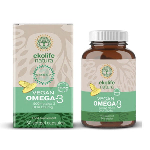 Vegan Omega-3 Ekolife Natura 60 kapsula