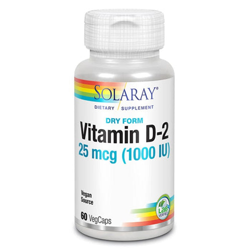 Vitamin D-2 Solaray 60 kapsula