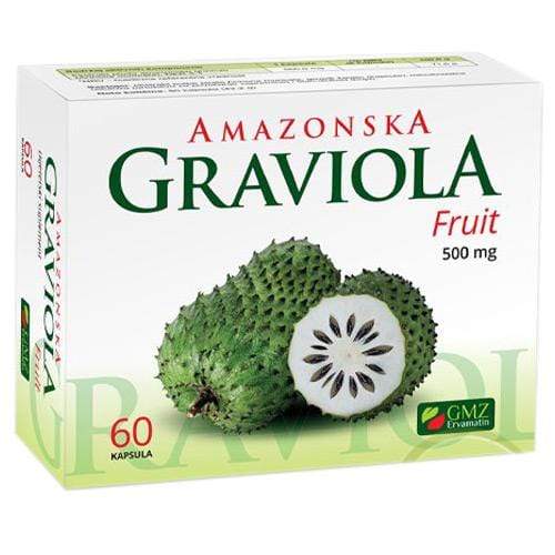 Amazonska GRAVIOLA 500 mg 60 kapsula
