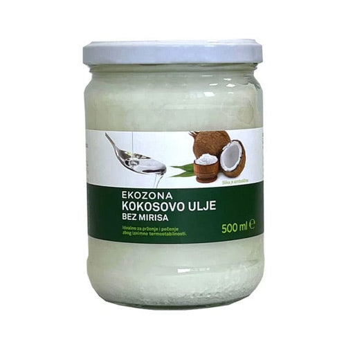 BIO Kokosovo ulje bez mirisa EKOZONA 500ml