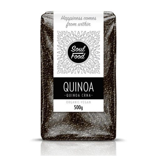 BIO Kvinoja crna Soul Food 500g