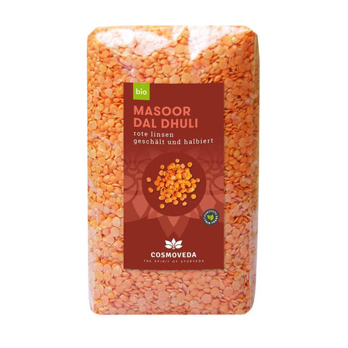 BIO Leća crvena (Masoor Dal) Cosmoveda 500g