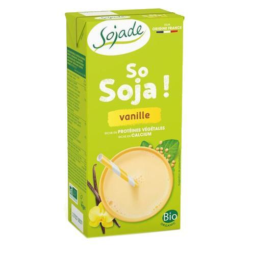 BIO Mlijeko od soje s vanilijom i kalcijem Sojade 1l