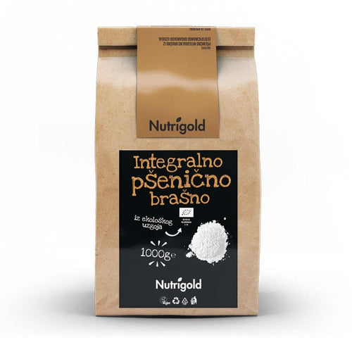 BIO Pšenično brašno Integralno 1kg Nutrigold