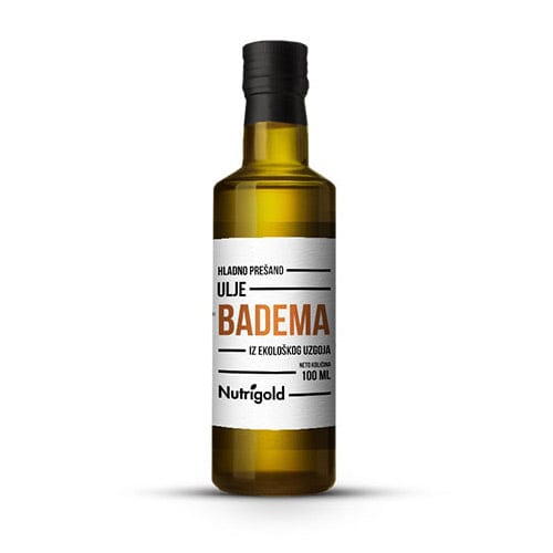 BIO ulje Badema hladno prešano 100ml Nutrigold