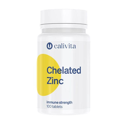 Chelated zinc Calivita 100 tableta