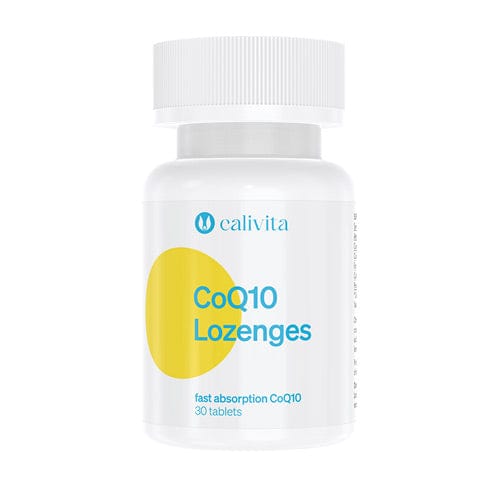 CoQ10 pastile s okusom limuna Calivita 30 tableta