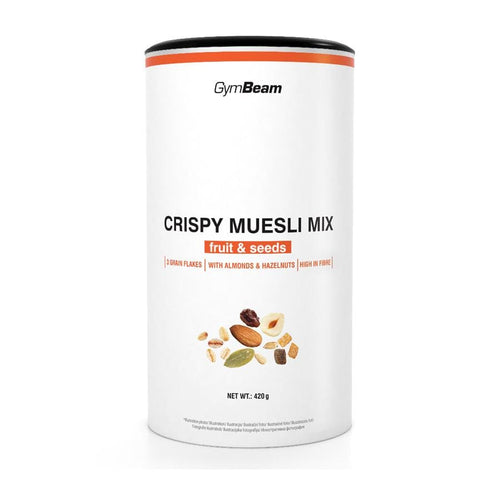 Crispy Muesli Mix Voće i sjemenke GymBeam 420g