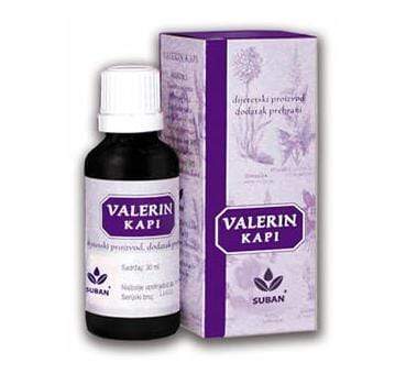 Valerin kapi Suban 30 ml