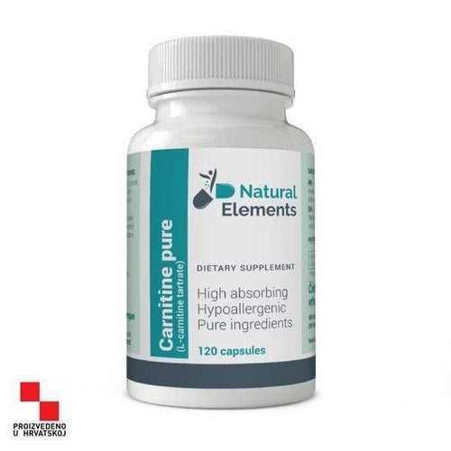 Carnitine pure Natural Elements 120 kapsula