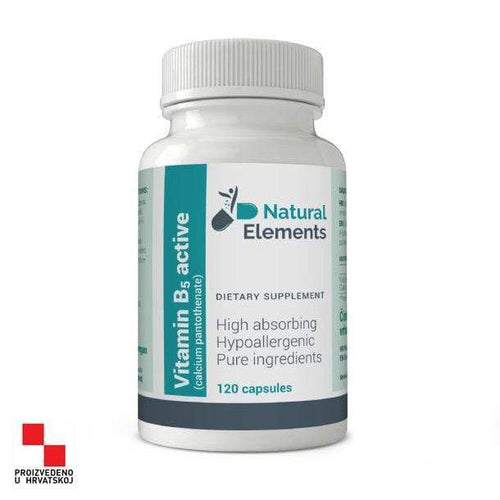 Vitamin B5 active Natural Elements 120 kapsula