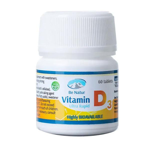 Vitamin D3 Be Natur 60 tableta