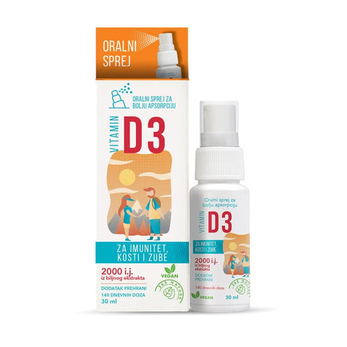 Vitamin D3 u spreju 365 Nature 30ml