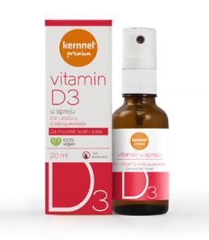 Vitamin D3 u spreju Kernnel 20ml