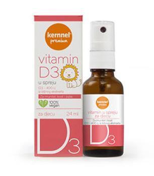 Vitamin D3 u spreju za djecu Kernnel 24ml