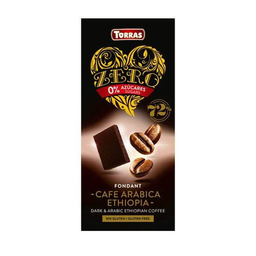 Zero Line Tamna čokolada s kavom Torras 100g