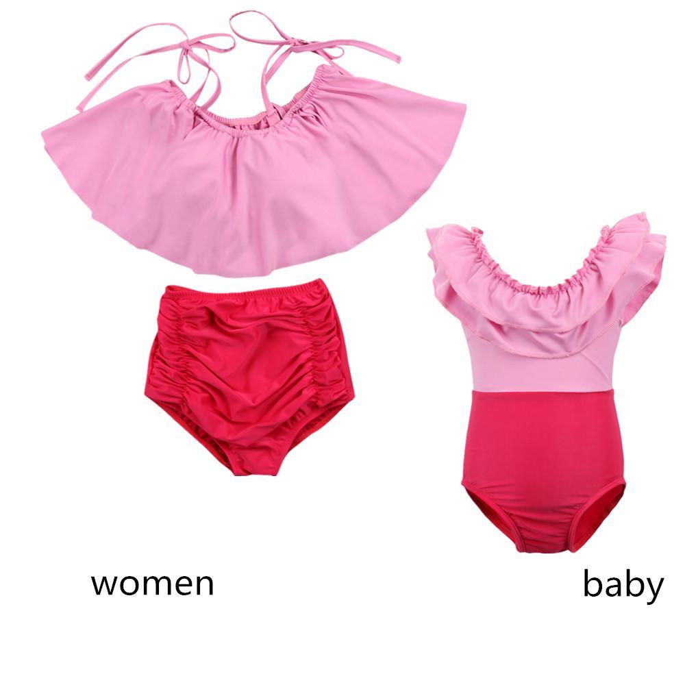 matching baby swimwear