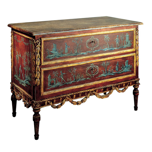Carved Italian Commode