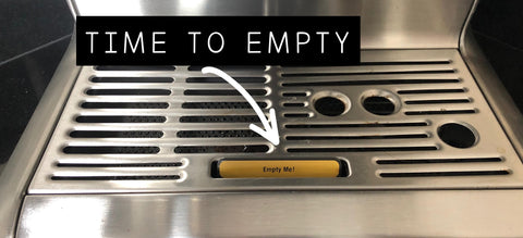 Cleaning the Barista Express drip tray - Empty me
