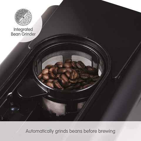 Bean to Cup coffee machine - integrated bean grinder