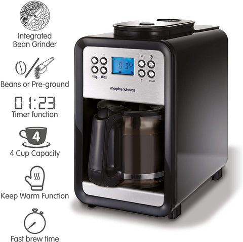 Morphy Richards - Bean to Cup Coffee brewing machine