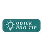 quick pro tip icon