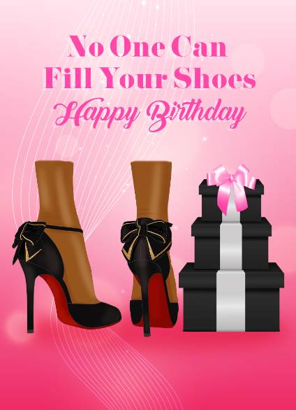 Your Shoes - African American Birthday Cards - Greeting Cards - Culture  Greetings – Culture Greetings®