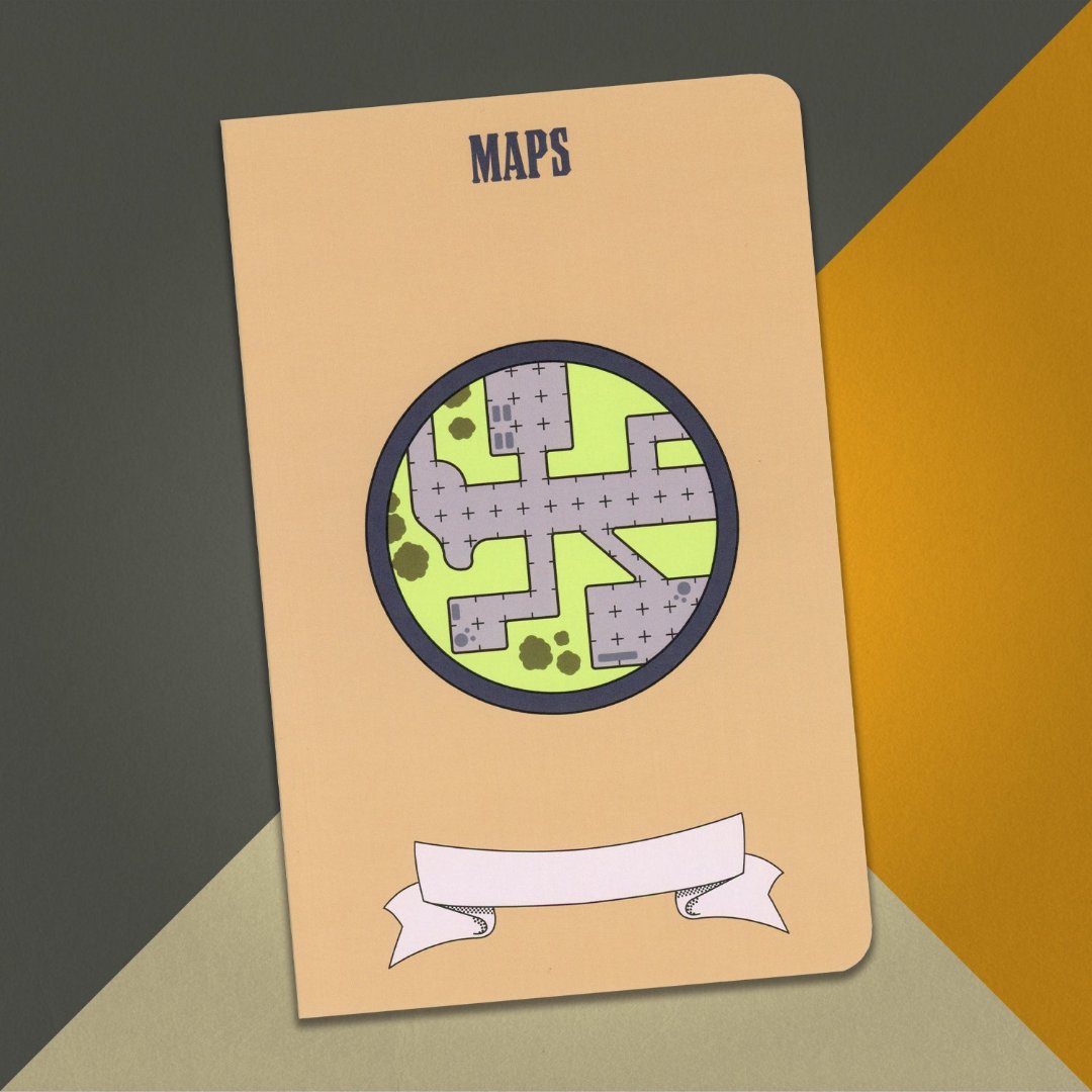 Maps Notebook - Large (D&D 5E)