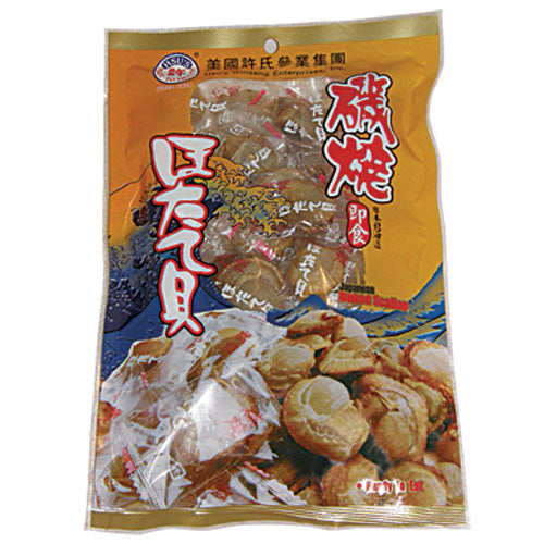 Hsu's Japanese Scallop Snack(Spicy)/許氏北海道磯燒帆立貝, 8 盎司/ 227g