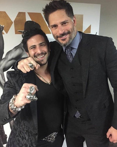 Joe Manganiello Skull Ring Anthony Troiano AJT Jewellery