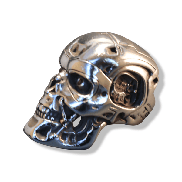 ajt jewellery terminator skull ring