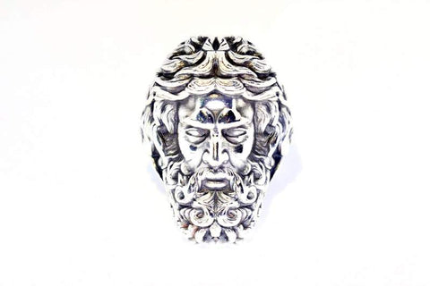 Zeus Sterling Silver Ring
