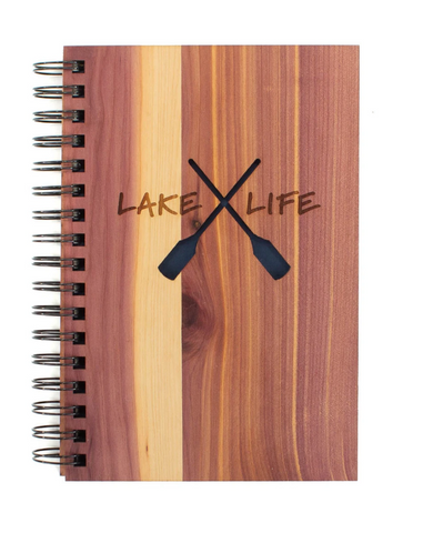 Cedar wood journal