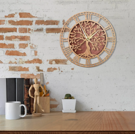 tree of life wall clock
