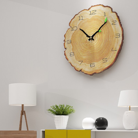 log slice clock