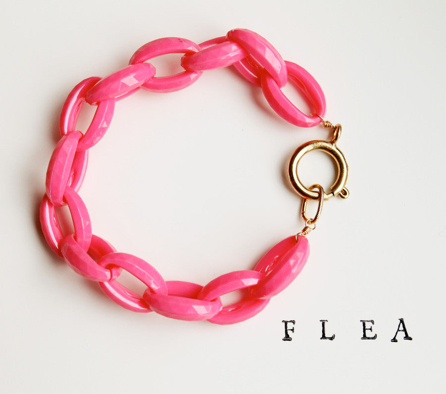 Jess LC - FLEA Flamingo Bracelet