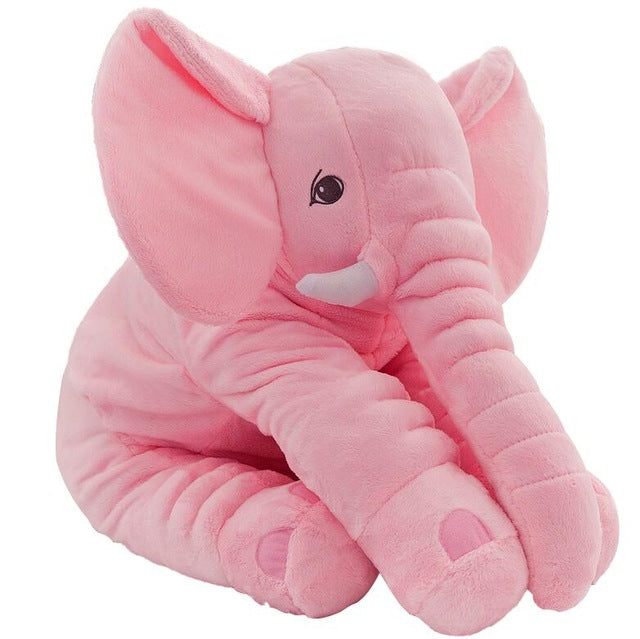 pink stuffed elephant