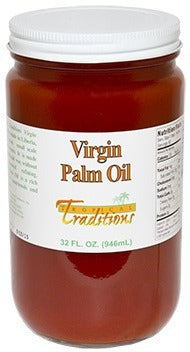 Red Virgin Palm Oil 32 oz. photo